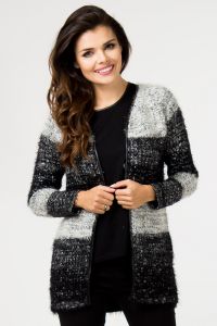 Sweter Damski Model 430324 Black/White