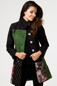 Płaszcz Damski Model 510201 Multi Black