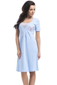 Koszula Nocna Model  TCB.3049 Light Blue