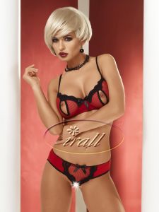 Komplet Model Oksana Red/Black