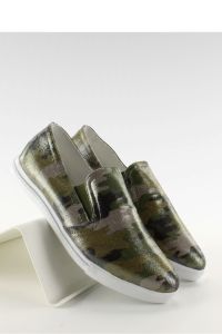 Trampki Slip-on Model F261-1 Green Moro