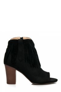 BOTKI BOHO OPEN TOE Czarny