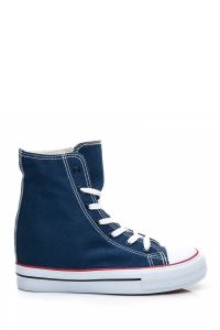 TRAMPKI HIGH TOP A`LA CONVERSY Niebieski