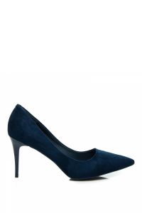 SZPILKI SUEDE Niebieski