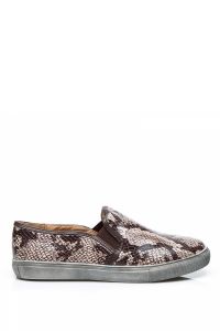 WĘŻOWE TRAMPKI SLIP ON