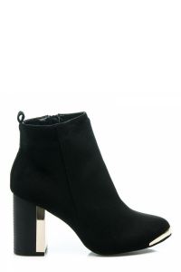 BOTKI BLACK&GOLD Czarny