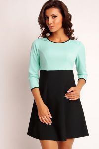 Sukienka Model Ruth Blue Mint
