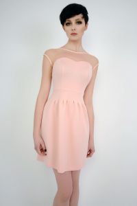 Sukienka Model Catherine Powder Pink