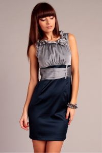 Sukienka Model Nicole Navy