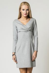 Sukienka Model Marie Knitwear Grey