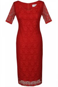 Sukienka Model FSU7762520 Red