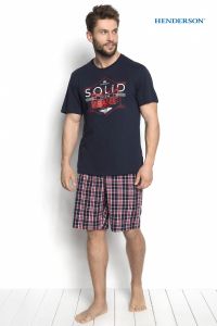 Piżama Męska Model Duke 34271-59X Navy