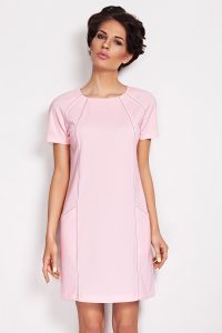 Sukienka Model Sendy Powder Pink