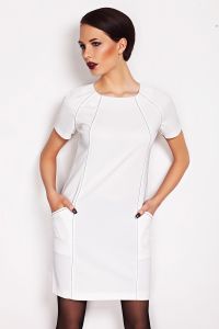 Sukienka Model Sendy Ecru