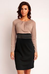 Sukienka Model Gabi Knittwear Beige