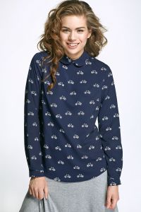 Bluzka Model AL30 Rowery/Navy