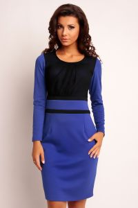 Sukienka Model Valerie Knitwear Szafir