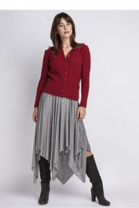 Sweter SWE0008 Bordaux