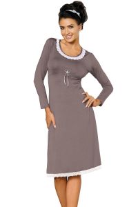 Koszula Nocna Model Savia Mocca