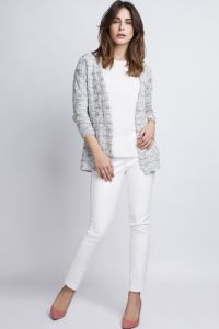 Sweter SWE072 Szary