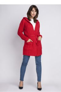 Sweter SWE070 Czerwony
