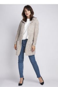 Sweter SWE070 Beżowy