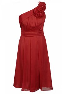 Sukienka FSU255 CZERWONY