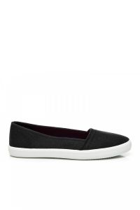 LEKKIE TRAMPKI SLIP ON Czarny