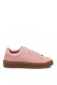 CREEPERSY PINK SUEDE Różowy