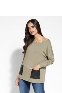Bluzka Model Pemo Oliwka