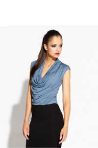 Bluzka Model Brin Grey/Blue