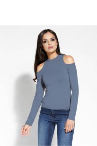 Bluzka Model Atilla Grey/Blue