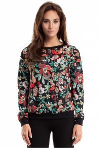 Bluza Damska Model MOE264 Flower Multicolor