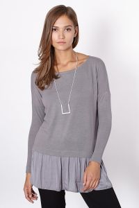 Sweter Damski Model Tirana 20244 Grey