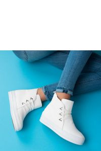 STYLOWE BIA?E TRAMPKI Biały