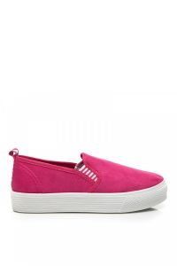 TRAMPKI SLIP ON Różowy