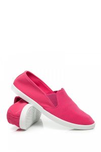 TRAMPKI SLIP ON Różowy
