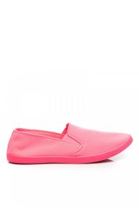 TRAMPKI SLIP ON Różowy