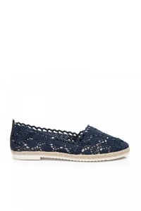 KORONKOWE ESPADRYLE Niebieski