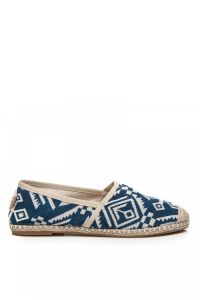 AZTECKIE ESPADRYLE Niebieski