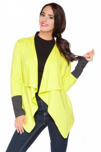 Bluza Damska Model D8 Limonka/Dark Grey