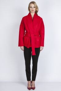 Płaszcz Damski Model ZA115 Red