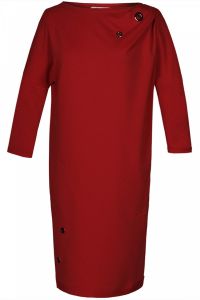 Sukienka FSU794 CZERWONY