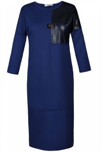Sukienka FSU787 CHABROWY