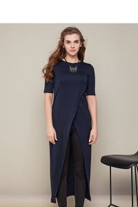 Asymetryczna oryginalna tunika GR1344 Blue/Navy