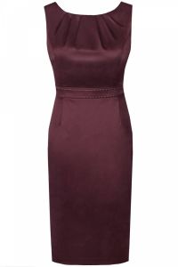 Sukienka FSU795 BAKŁAŻAN