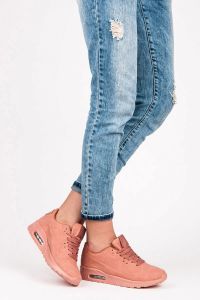 MATOWE SNEAKERSY Różowy