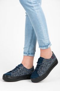 MODNE BUTY SPORTOWE Niebieski