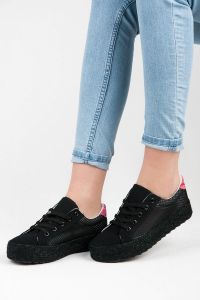 A?UROWE ESPADRYLE Czarny
