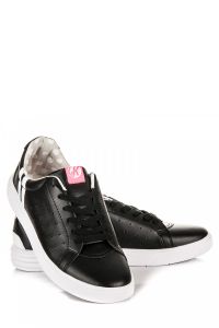 CZARNE SZNUROWANE ADIDASY Czarny